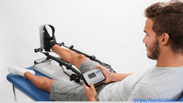 Máy CPM là gì? Ứng dụng CPM trong điều trị sau phẫu thuật May tap CPM phuc hoi chuc nang chi duoi 02 - Máy CPM là gì? Ứng dụng CPM trong điều trị sau phẫu thuật