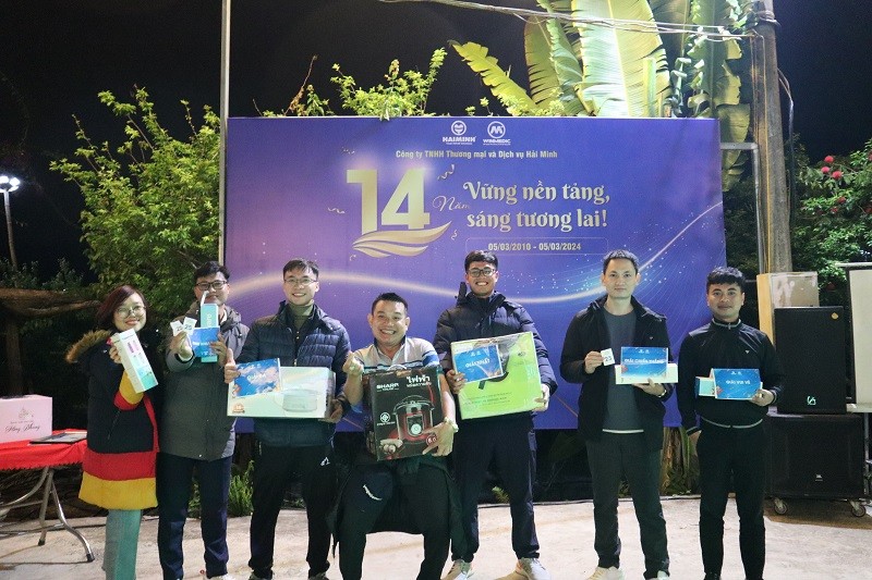 IMG 5628 - Kỷ niệm 14 năm th&agrave;nh lập C&ocirc;ng ty TNHH Thương mại v&agrave; Dịch vụ Hải Minh