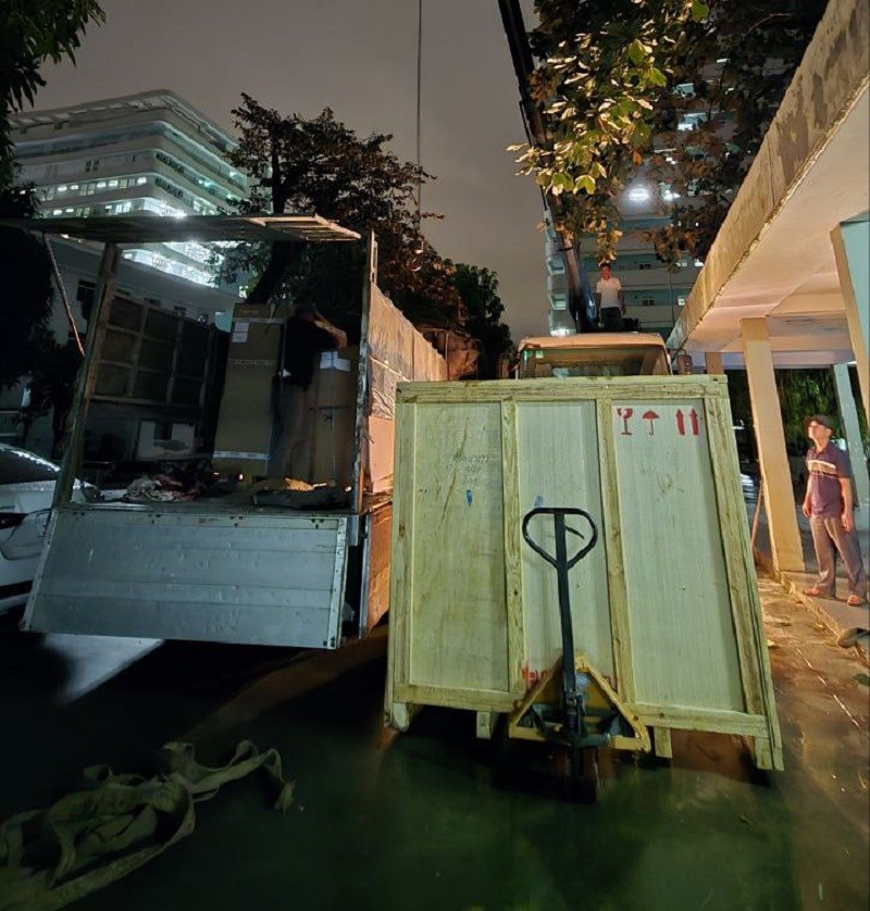 xuat kho don hang thiet bi cong nghe cao 5 - Xuất kho đơn h&agrave;ng thiết bị PHCN c&ocirc;ng nghệ cao b&agrave;n giao cuối năm