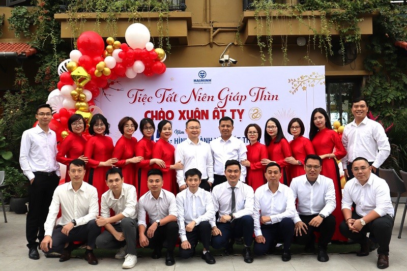 tiec tat nien hai minh 2024 1 - Tiệc tất ni&ecirc;n Hải Minh 2024 - Kh&eacute;p lại một năm đ&aacute;ng nhớ với nhiều dấu ấn v&agrave; th&agrave;nh tựu