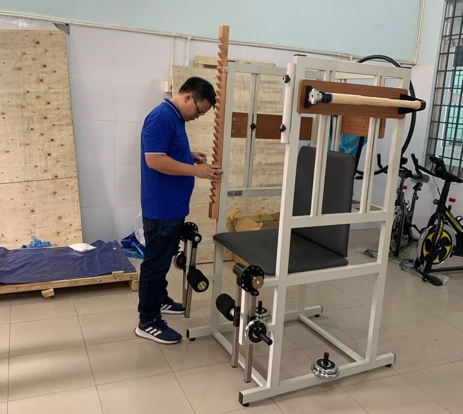 khung tap da nang - C&aacute;ch tập phục hồi chức năng b&agrave;n tay sau tai biến, chấn thương